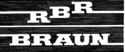 RBR BRAUN Logo (DPMA, 12/24/1966)