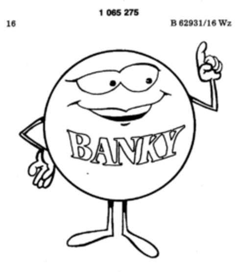 BANKY Logo (DPMA, 04.04.1979)