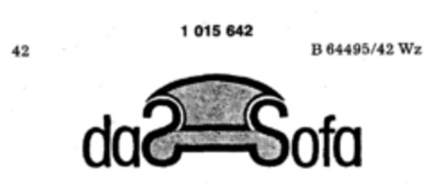 daS Sofa Logo (DPMA, 19.11.1979)