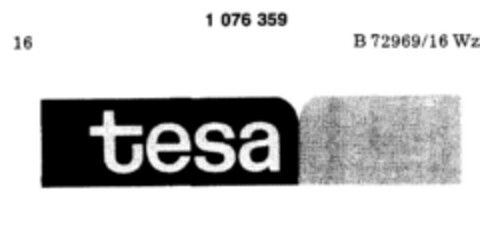 tesa Logo (DPMA, 23.08.1983)