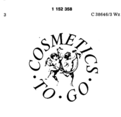 COSMETICS TO GO Logo (DPMA, 02.02.1989)