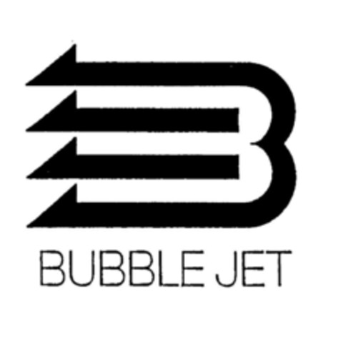BUBBLE JET Logo (DPMA, 22.08.1990)