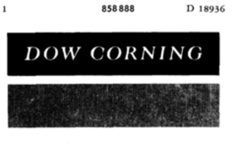 DOW CORNING Logo (DPMA, 10/06/1965)