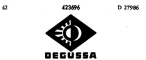 DEGUSSA Logo (DPMA, 25.04.1929)