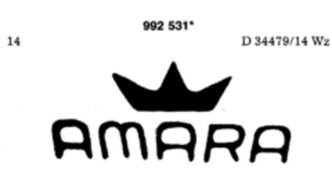 AMARA Logo (DPMA, 20.09.1979)
