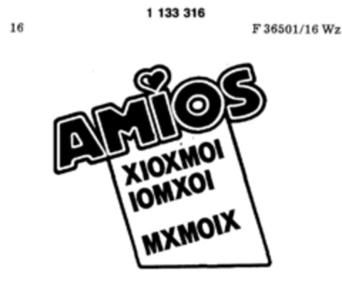 AMIOS Logo (DPMA, 28.06.1988)