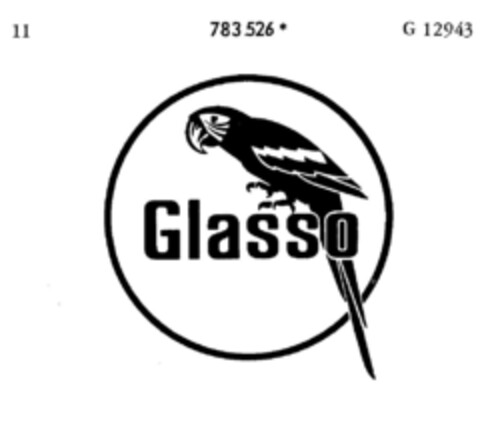 Glasso Logo (DPMA, 30.11.1963)