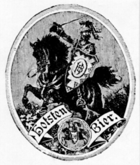 Holsten Bier. Logo (DPMA, 23.09.1895)