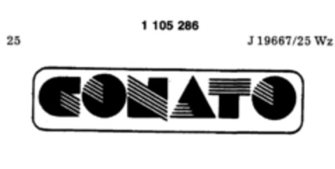 CONATO Logo (DPMA, 28.11.1984)