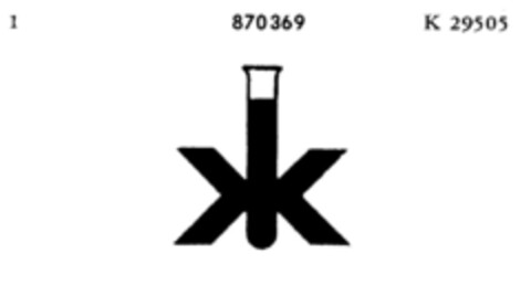 870369 Logo (DPMA, 07.02.1969)