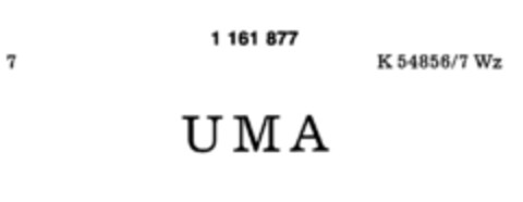 UMA Logo (DPMA, 11.08.1989)