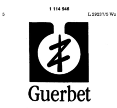 Guerbet Logo (DPMA, 08.07.1986)