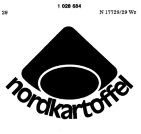 nordkartoffel Logo (DPMA, 11.07.1981)