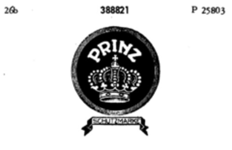 PRINZ SCHUTZMARKE Logo (DPMA, 28.11.1927)