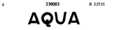 AQUA Logo (DPMA, 28.07.1919)