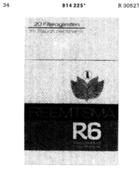 REEMTSMA R 6 Logo (DPMA, 09/19/1973)