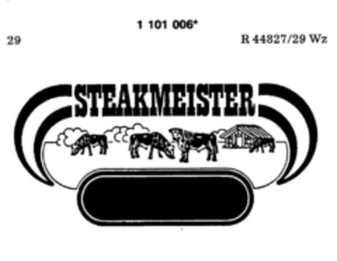 STEAKMEISTER Logo (DPMA, 05.11.1986)