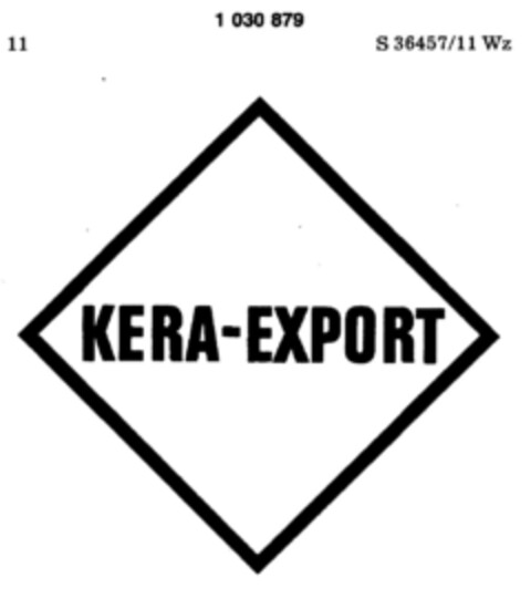 KERA-EXPORT Logo (DPMA, 07.07.1981)