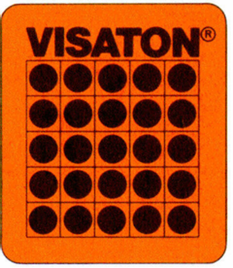 VISATON Logo (DPMA, 23.07.1986)