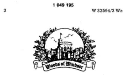 Woods of Windsor Logo (DPMA, 08/24/1982)