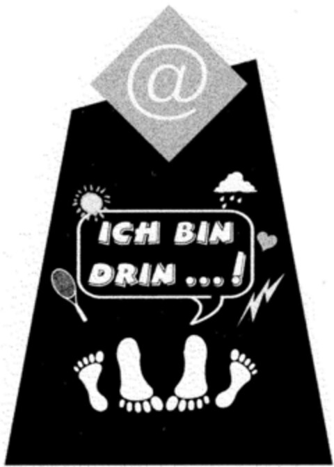 @ ICH BIN DRIN ...! Logo (DPMA, 07.02.2000)