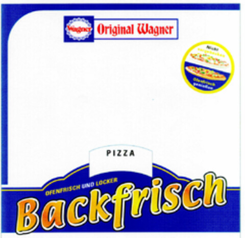 ORIGINAL WAGNER PIZZA Backfrisch Logo (DPMA, 23.06.2000)