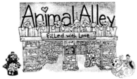 Animal Alley Filled with Love Logo (DPMA, 22.08.2000)