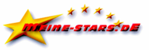 MEINE-STARS.DE Logo (DPMA, 11/15/2000)