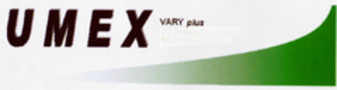 UMEX VARY plus Logo (DPMA, 10/26/2001)