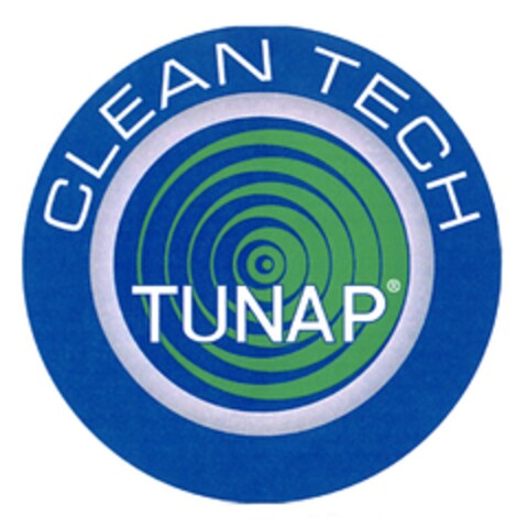 CLEAN TECH TUNAP Logo (DPMA, 02/15/2008)