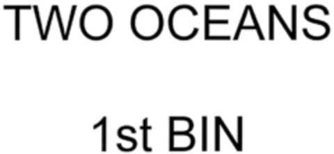 TWO OCEANS 1st BIN Logo (DPMA, 27.10.2009)