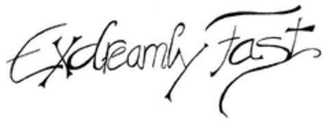 EXDREAMLY FAST Logo (DPMA, 06.12.2010)