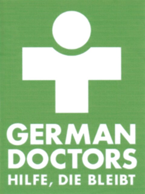 GERMAN DOCTORS HILFE, DIE BLEIBT Logo (DPMA, 05/21/2013)