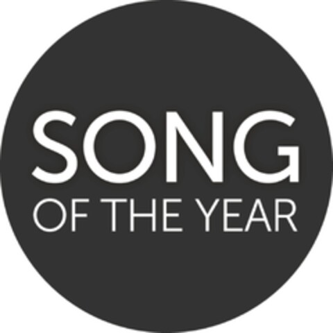 SONG OF THE YEAR Logo (DPMA, 01.07.2014)