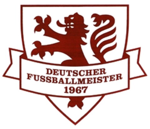 DEUTSCHER FUSSBALLMEISTER 1967 Logo (DPMA, 13.07.2016)