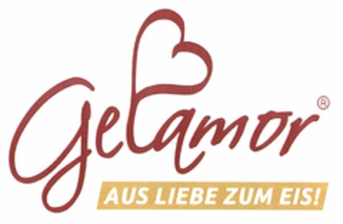 Gelamor AUS LIEBE ZUM EIS! Logo (DPMA, 30.01.2017)