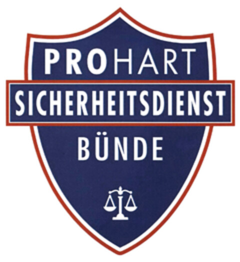 PROHART SICHERHEITSDIENST BÜNDE Logo (DPMA, 23.10.2018)