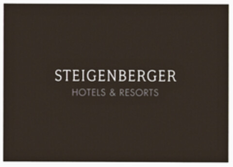 STEIGENBERGER HOTELS & RESORTS Logo (DPMA, 02/18/2019)