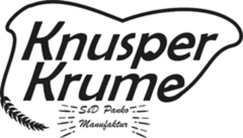 Knusper Krume S&D Panko Manufaktur Logo (DPMA, 27.11.2019)