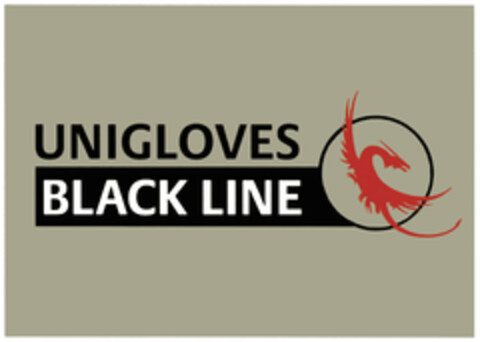 UNIGLOVES BLACK LINE Logo (DPMA, 12/09/2019)