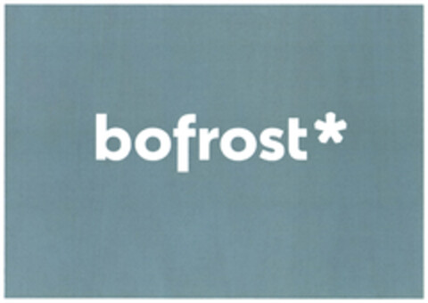 bofrost* Logo (DPMA, 10/28/2021)