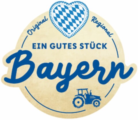 Original Regional EIN GUTES STÜCK Bayern Logo (DPMA, 21.04.2021)