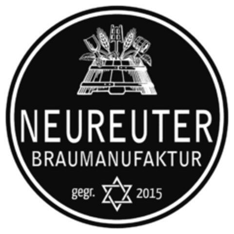 NEUREUTER BRAUMANUFAKTUR gegr. 2015 Logo (DPMA, 05.02.2021)