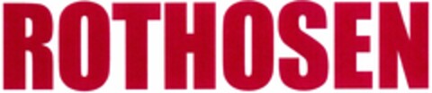 ROTHOSEN Logo (DPMA, 09/10/2004)