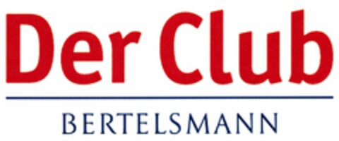 Der Club BERTELSMANN Logo (DPMA, 08.12.2004)