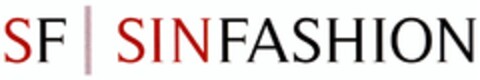 SF SINFASHION Logo (DPMA, 28.11.2007)