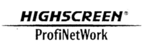 HIGHSCREEN ProfiNetWork Logo (DPMA, 04.11.1995)