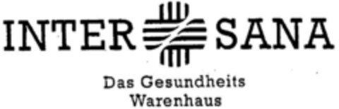 INTER SANA  Das Gesundheits Warenhaus Logo (DPMA, 20.02.1996)