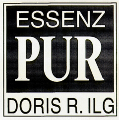 ESSENZ PUR DORIS R. ILG Logo (DPMA, 06.02.1998)