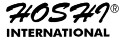 HOSHI R INTERNATIONAL Logo (DPMA, 05.03.1998)